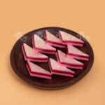Strawberry kaju katli